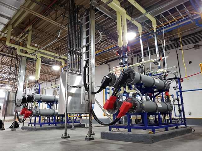 ClorTec®, On-site low-strength sodium hypochlorite generators